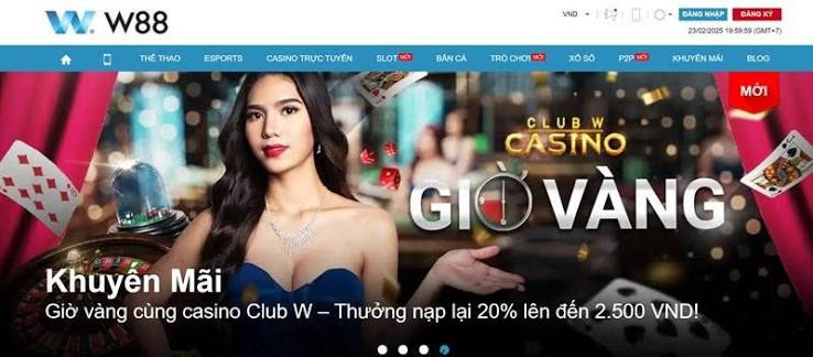 Khuyến Mãi W88 Hấp Dẫn Cho Hội Viên Thông Minh
